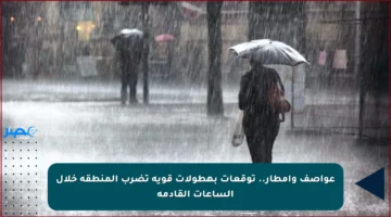 عواصف وأمطار.. توقعات بهطولات قوية تضرب المنطقة خلال الساعات القادمة